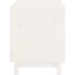 MAISON EXCLUSIVE - Niche pour chien blanc 60x45x57 cm bois de pin massif