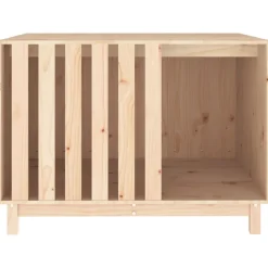 MAISON EXCLUSIVE - Niche pour chien 100x70x72 cm bois de pin massif