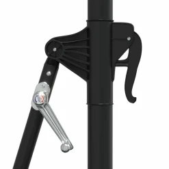 MAISON EXCLUSIVE - Parasol mural avec mât métallique 300 cm taupe