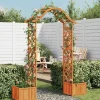 MAISON EXCLUSIVE - Pergola de jardin avec jardinière bois pin massif