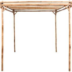 MAISON EXCLUSIVE - Pergola bambou 170x170x220 cm