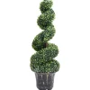MAISON EXCLUSIVE - Plante de buis artificiel en spirale avec pot vert 100 cm