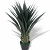 MAISON EXCLUSIVE - Plante artificielle avec pot yucca 85 cm vert