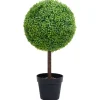 MAISON EXCLUSIVE - Plante de buis artificiel avec pot forme de boule vert 71 cm