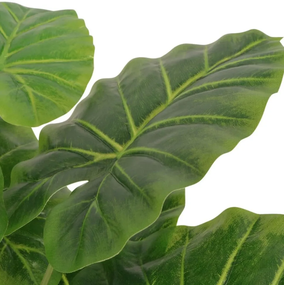 MAISON EXCLUSIVE - Plante artificielle avec pot taro 85 cm vert