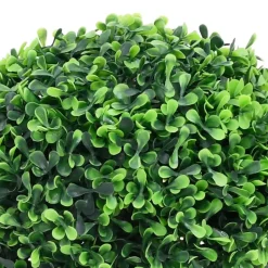 MAISON EXCLUSIVE - Plantes de buis artificiel 2 pcs avec pots boule vert 32 cm