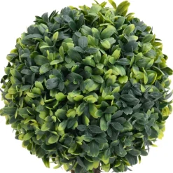 MAISON EXCLUSIVE - Plantes de buis artificiel 2 pcs avec pots boule vert 33 cm