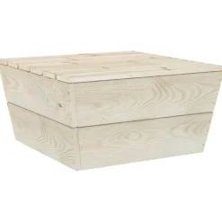 MAISON EXCLUSIVE - Salon de jardin palette 3 pcs bois d'épicéa imprégné
