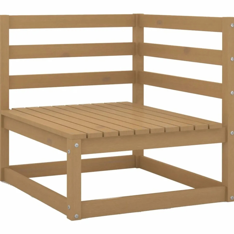 MAISON EXCLUSIVE - Salon de jardin 11 pcs bois de pin massif