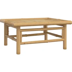 MAISON EXCLUSIVE - Salon de jardin 11 pcs avec coussins taupe bambou