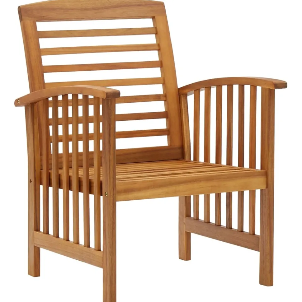 MAISON EXCLUSIVE - Salon de jardin 5 pcs bois d'acacia massif