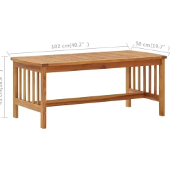 MAISON EXCLUSIVE - Salon de jardin 5 pcs bois d'acacia massif