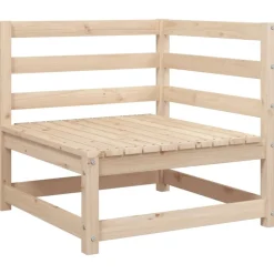 MAISON EXCLUSIVE - Salon de jardin 12 pcs bois de pin massif