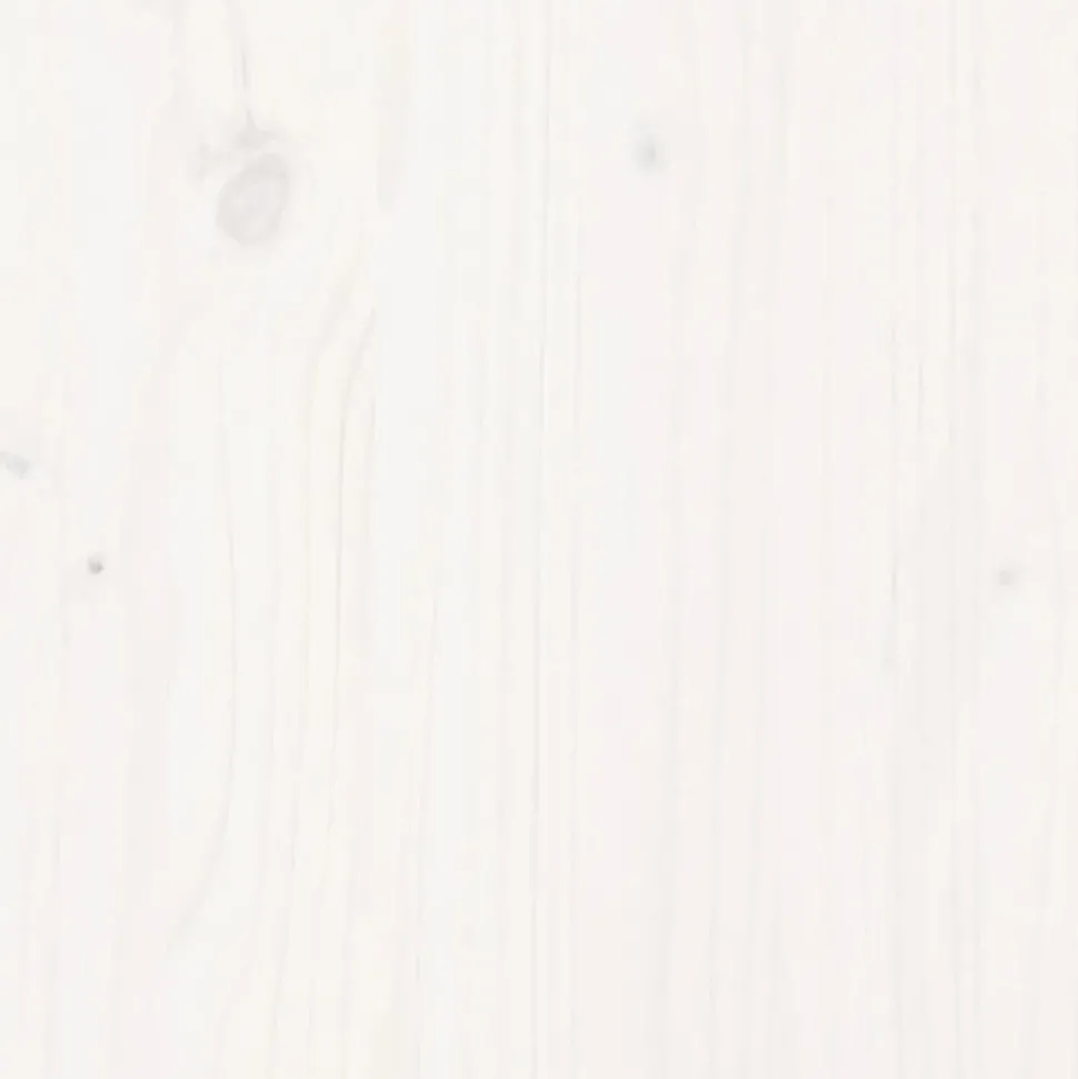 MAISON EXCLUSIVE - Salon de jardin 4 pcs blanc bois de pin massif