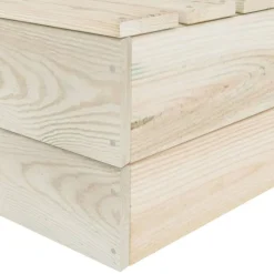 MAISON EXCLUSIVE - Salon de jardin palette 6 pcs bois d'épicéa imprégné