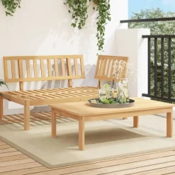 MAISON EXCLUSIVE - Salon de jardin palette 2 pcs bois massif d'acacia