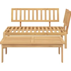 MAISON EXCLUSIVE - Salon de jardin palette 2 pcs bois massif d'acacia