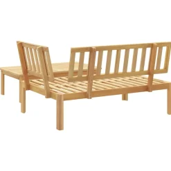 MAISON EXCLUSIVE - Salon de jardin palette 2 pcs bois massif d'acacia