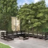 MAISON EXCLUSIVE - Salon de jardin 11 pcs bois de pin massif