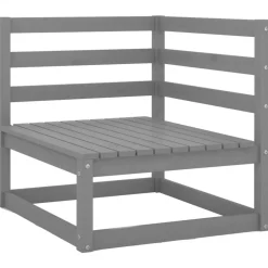 MAISON EXCLUSIVE - Salon de jardin 11 pcs bois de pin massif