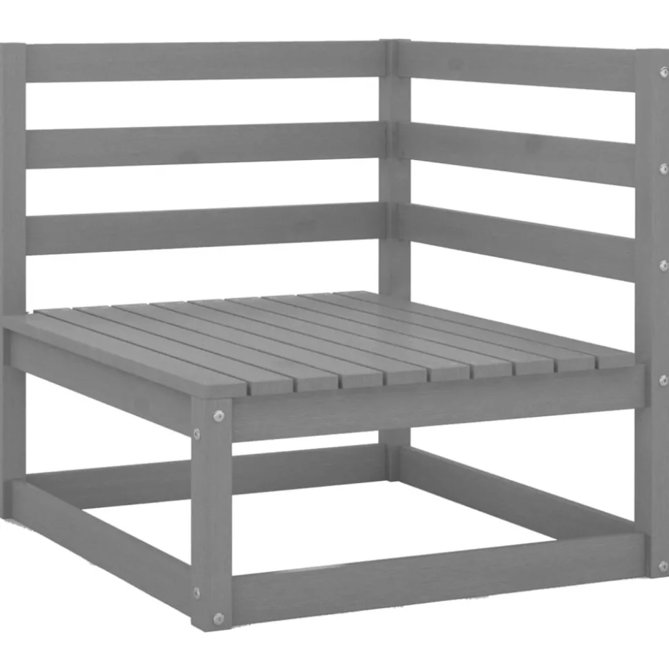 MAISON EXCLUSIVE - Salon de jardin 11 pcs bois de pin massif