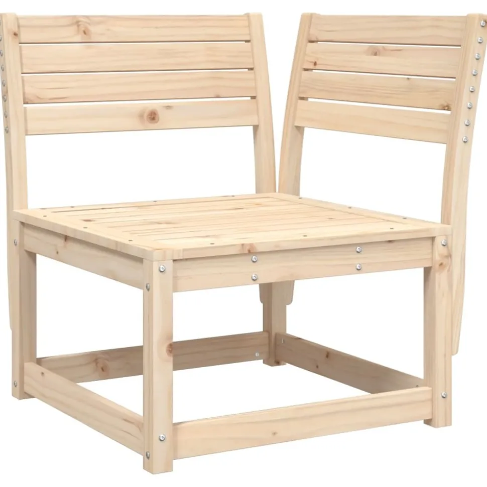 MAISON EXCLUSIVE - Salon de jardin 5 pcs bois de pin massif