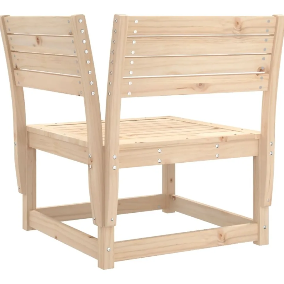 MAISON EXCLUSIVE - Salon de jardin 5 pcs bois de pin massif