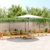 MAISON EXCLUSIVE - Salon palette de jardin 6 pcs bois d'acacia massif
