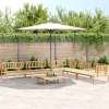MAISON EXCLUSIVE - Salon palette de jardin 6 pcs bois d'acacia massif