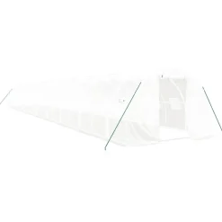 MAISON EXCLUSIVE - Serre avec cadre en acier blanc 60 m² 20x3x2 m