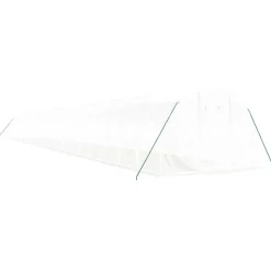 MAISON EXCLUSIVE - Serre avec cadre en acier blanc 66 m² 22x3x2 m