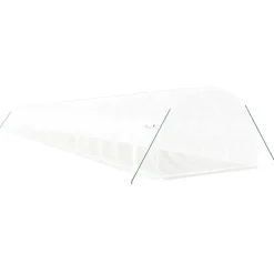 MAISON EXCLUSIVE - Serre avec cadre en acier blanc 66 m² 22x3x2 m