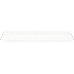 MAISON EXCLUSIVE - Serre avec cadre en acier blanc 48 m² 12x4x2 m