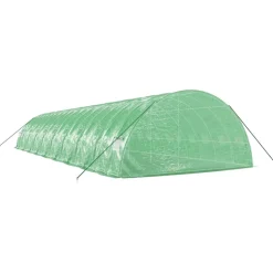 MAISON EXCLUSIVE - Serre avec cadre en acier vert 108 m² 18x6x2,85 m