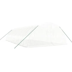 MAISON EXCLUSIVE - Serre avec cadre en acier blanc 72 m² 12x6x2,85 m