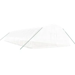 MAISON EXCLUSIVE - Serre avec cadre en acier blanc 108 m² 18x6x2,85 m