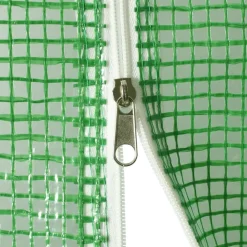 MAISON EXCLUSIVE - Serre avec cadre en acier vert 42 m² 14x3x2 m