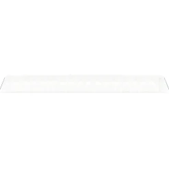 MAISON EXCLUSIVE - Serre avec cadre en acier blanc 72 m² 18x4x2 m