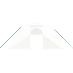 MAISON EXCLUSIVE - Serre avec cadre en acier blanc 80 m² 20x4x2 m