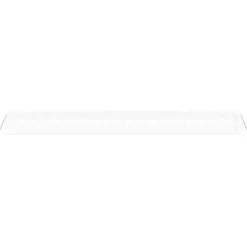 MAISON EXCLUSIVE - Serre avec cadre en acier blanc 80 m² 20x4x2 m