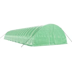 MAISON EXCLUSIVE - Serre avec cadre en acier vert 120 m² 20x6x2,85 m