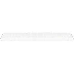 MAISON EXCLUSIVE - Serre avec cadre en acier blanc 132 m² 22x6x2,85 m