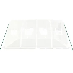 MAISON EXCLUSIVE - Serre avec cadre en acier blanc 16 m² 4x4x2 m