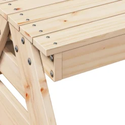 MAISON EXCLUSIVE - Table de pique-nique pour enfants 88x97x52cm bois massif de pin