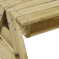 MAISON EXCLUSIVE - Table de pique-nique pour enfants bois de pin imprégné