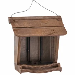 Mangeoire d'extérieur pour oiseaux sauvages jok 11, abri pour oiseaux, adaptée pour nourriture graines petites noisettes