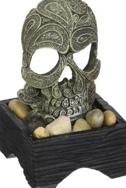 MARINA - Decor aquarium tete de mort