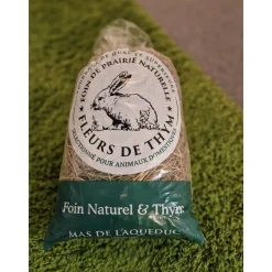 MAS DE L'AQUEDUC - Foin de prairie naturelle au thym - 500g