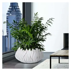 MAURO FERRETTI - Cache-pot en polyrésine honduras 40 x 20 cm