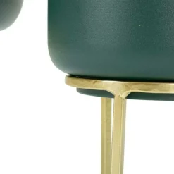 MAURO FERRETTI - Set de 2 cache-pots en métal coloré grent sour